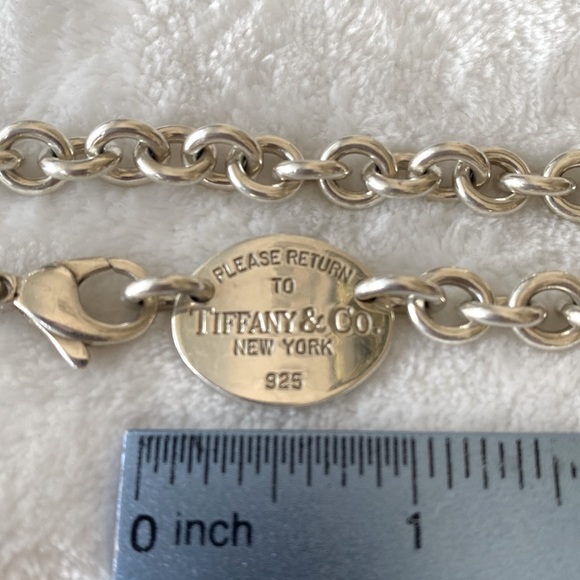 Tiffany & Co. Jewelry Vintage Please Return To Tiffanys Oval Tag